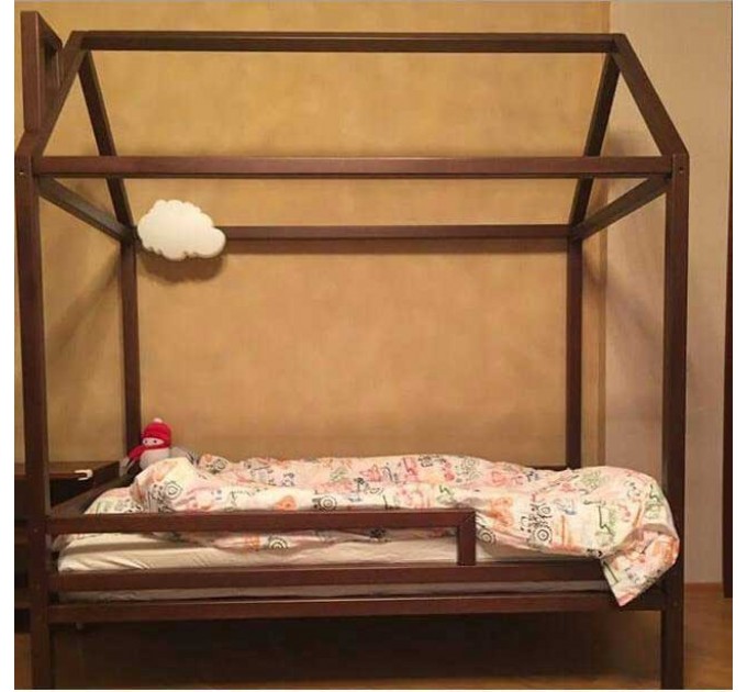 Дитяче ліжко-будиночок Майя з бортиками