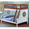 Двухъярусная кровать для троих детей Корабль