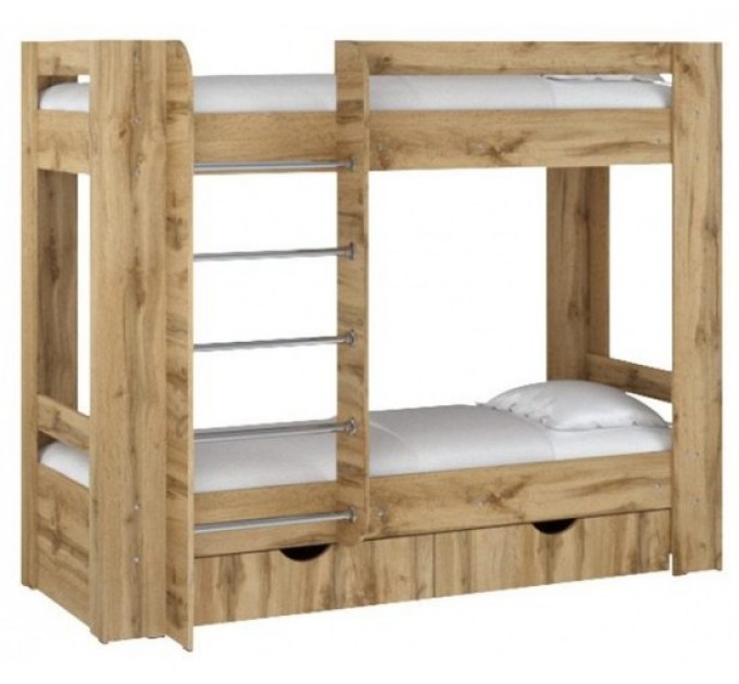 Двоярусне ліжко з ящиками Дует-3 з ящиками